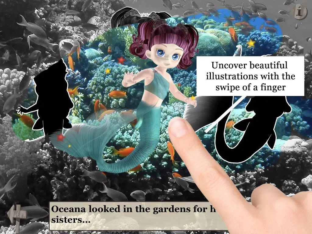 Tangkapan skrin The Little Mermaid's Surprise iPad 