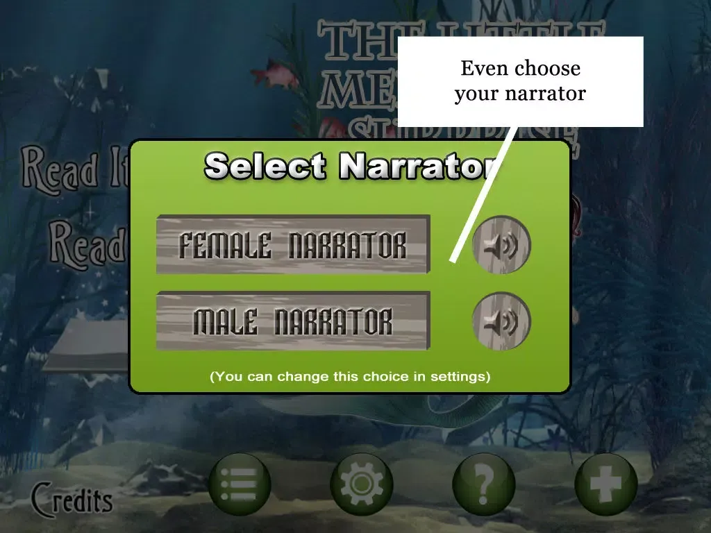 Tangkapan skrin The Little Mermaid's Surprise iPad 
