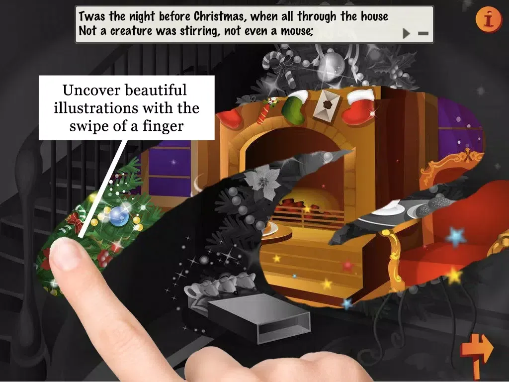 Magic Ink - The Night Before Christmas - Lite Edition iPad  Screenshots