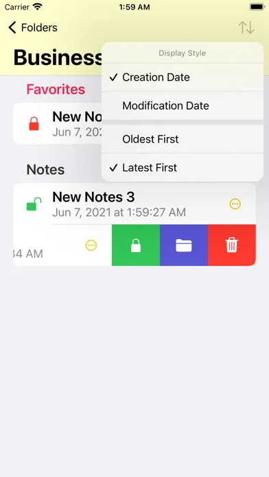 B.Notes／Chat-style Notepad Ekran Görüntüleri