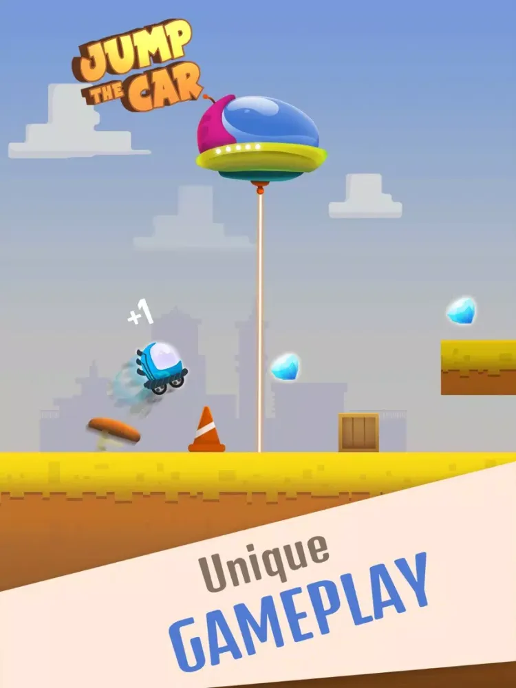 Jump the Car iPad  Screenshots
