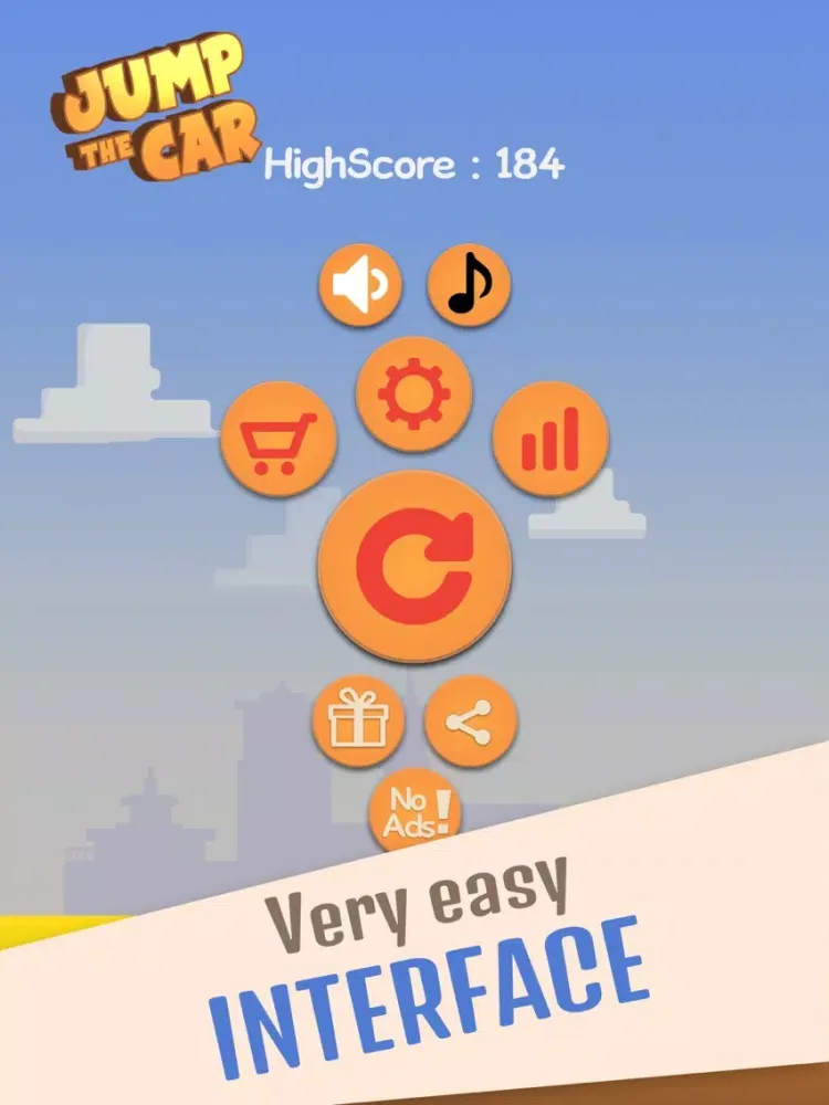 Jump the Car iPad  Screenshots