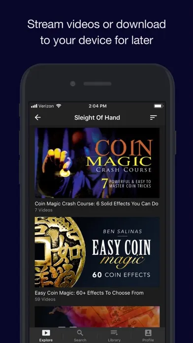 Captures d'écran de Master Magic Tricks