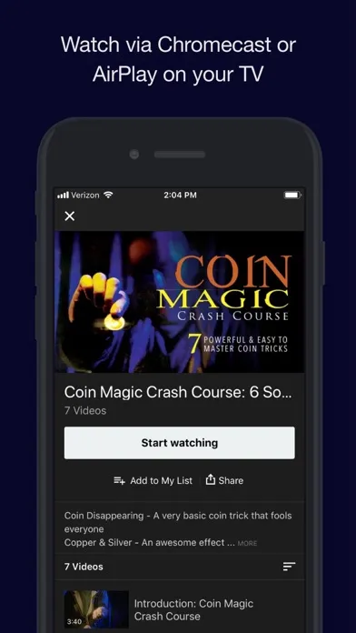 Captures d'écran de Master Magic Tricks