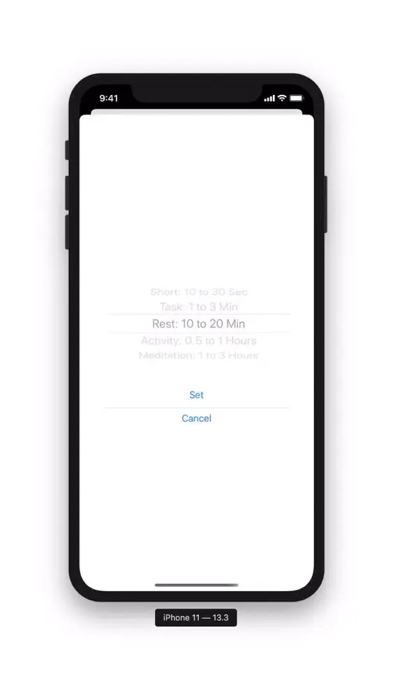 Zrzuty ekranu UnknownTimer
