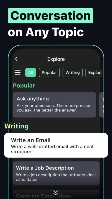 AI Chat − AI Chatbot Assistant應用截圖