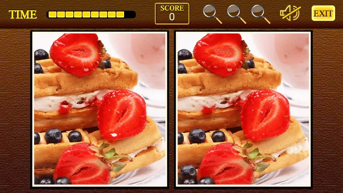 Tangkapan skrin Find the differences Sweet Shop - Sweet Candy Shop + Cupcakes Birthday Deserts Photo Difference Edition Free Game