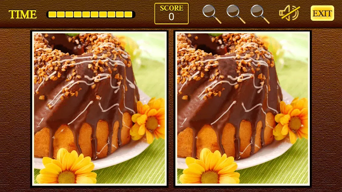 Tangkapan skrin Find the differences Sweet Shop - Sweet Candy Shop + Cupcakes Birthday Deserts Photo Difference Edition Free Game