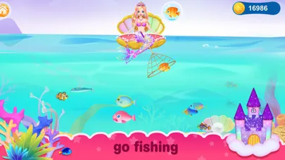 Zrzuty ekranu Magic Princess Aquarium Game