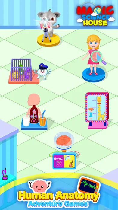 Human Anatomy Adventure Games应用截图