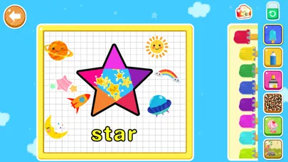 Tangkapan skrin Kids ABC Colors Numbers Shapes