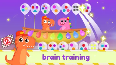 Dinosaur Kids Logic Math Game2 স্ক্রিনশট
