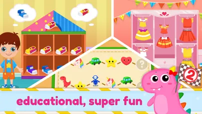 Dinosaur Kids Logic Math Game2 স্ক্রিনশট