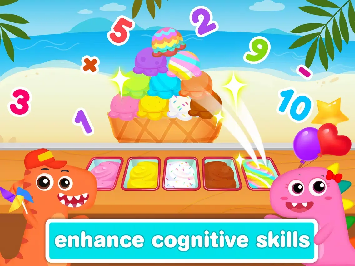 Ảnh chụp màn hình của Dinosaur Logic Puzzles Lite iPad 