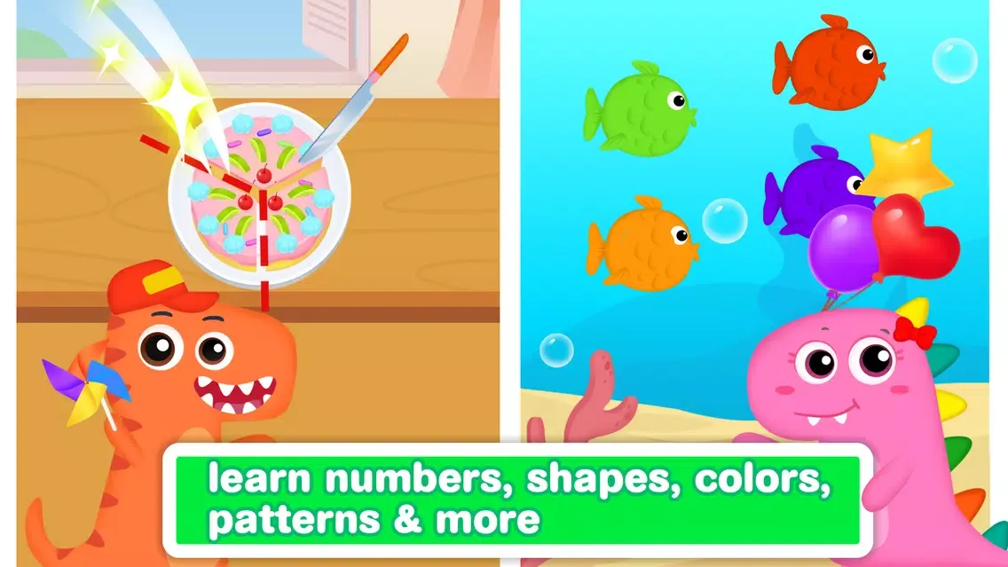 Ảnh chụp màn hình của Dinosaur Logic Puzzles Lite
