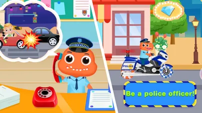 Kids Police Car Driving Game應用截圖