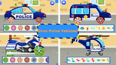 Kids Police Car Driving Game應用截圖