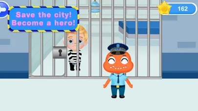 Kids Police Car Driving Game應用截圖