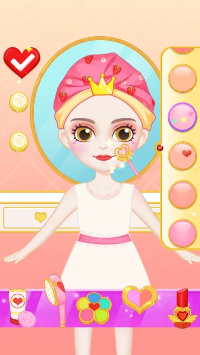 Screenshot di Princess Makeup Dress Design