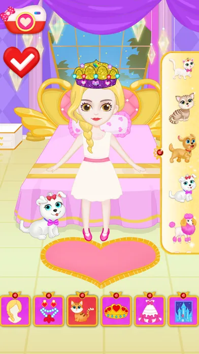 Screenshot di Princess Makeup Dress Design