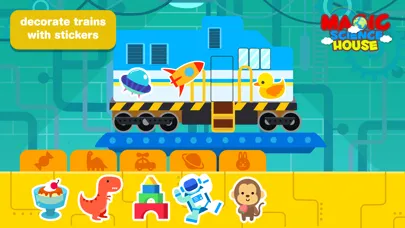 Kids Train Game:Design Drive Screenshots