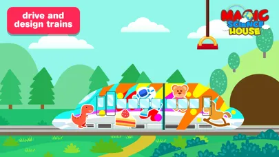 Kids Train Game:Design Drive Screenshots