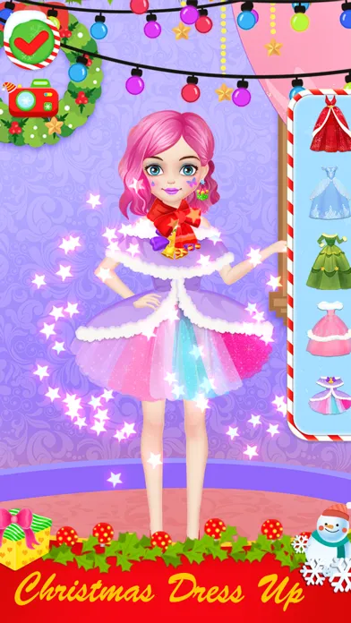 Скриншоты Christmas Dress Up & Snowman