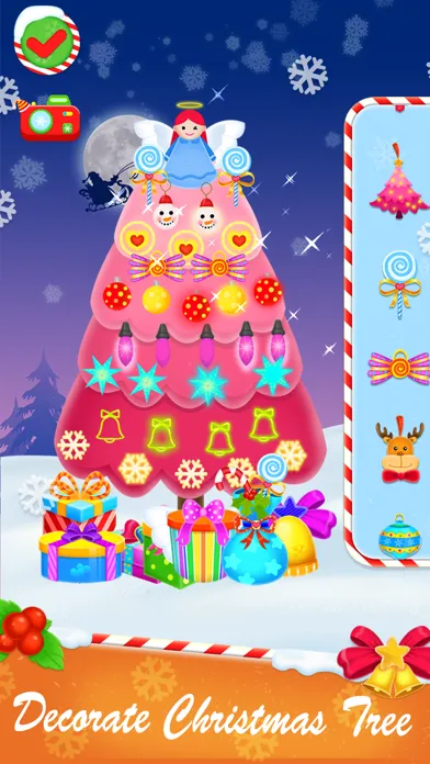 Скриншоты Christmas Dress Up & Snowman