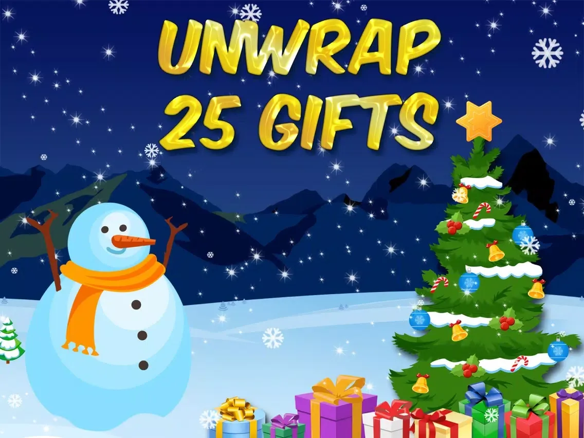 25 days of Christmas 2013 iPad  Ekran Görüntüleri