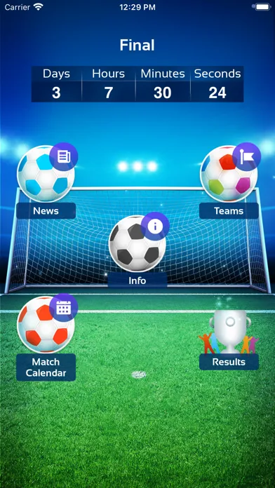 Captures d'écran de Euro Football 2024 Live scores