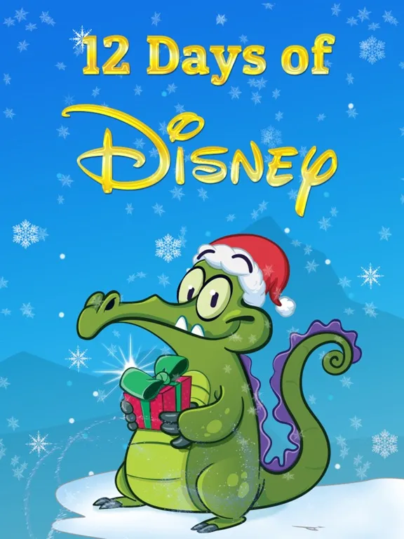 Tangkapan skrin 12 Days of Disney iPad 