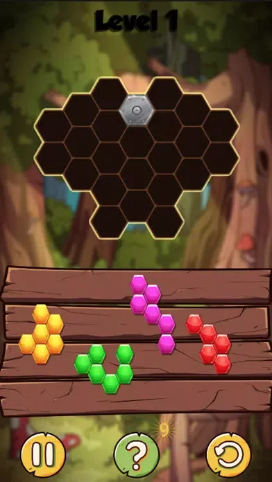 Capturas de tela do The Hex Puzzle