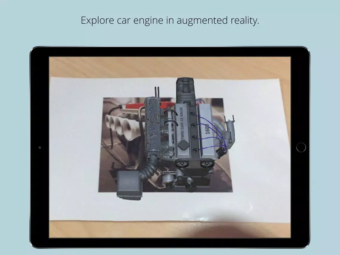 تصاویر Car Engine - Augmented Reality iPad 