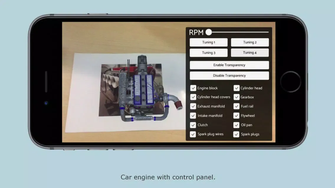 تصاویر Car Engine - Augmented Reality