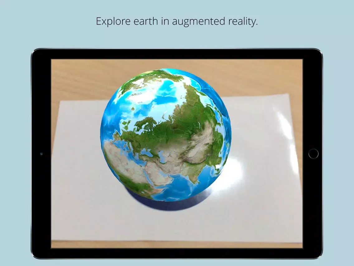 Tangkapan layar Earth - Augmented Reality iPad 