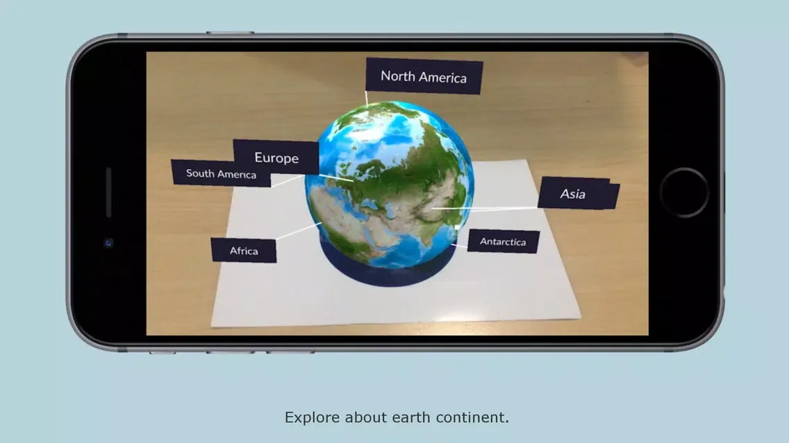 Tangkapan layar Earth - Augmented Reality