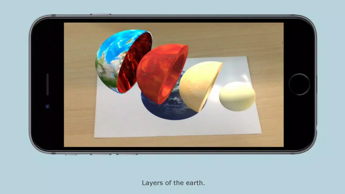 Tangkapan layar Earth - Augmented Reality