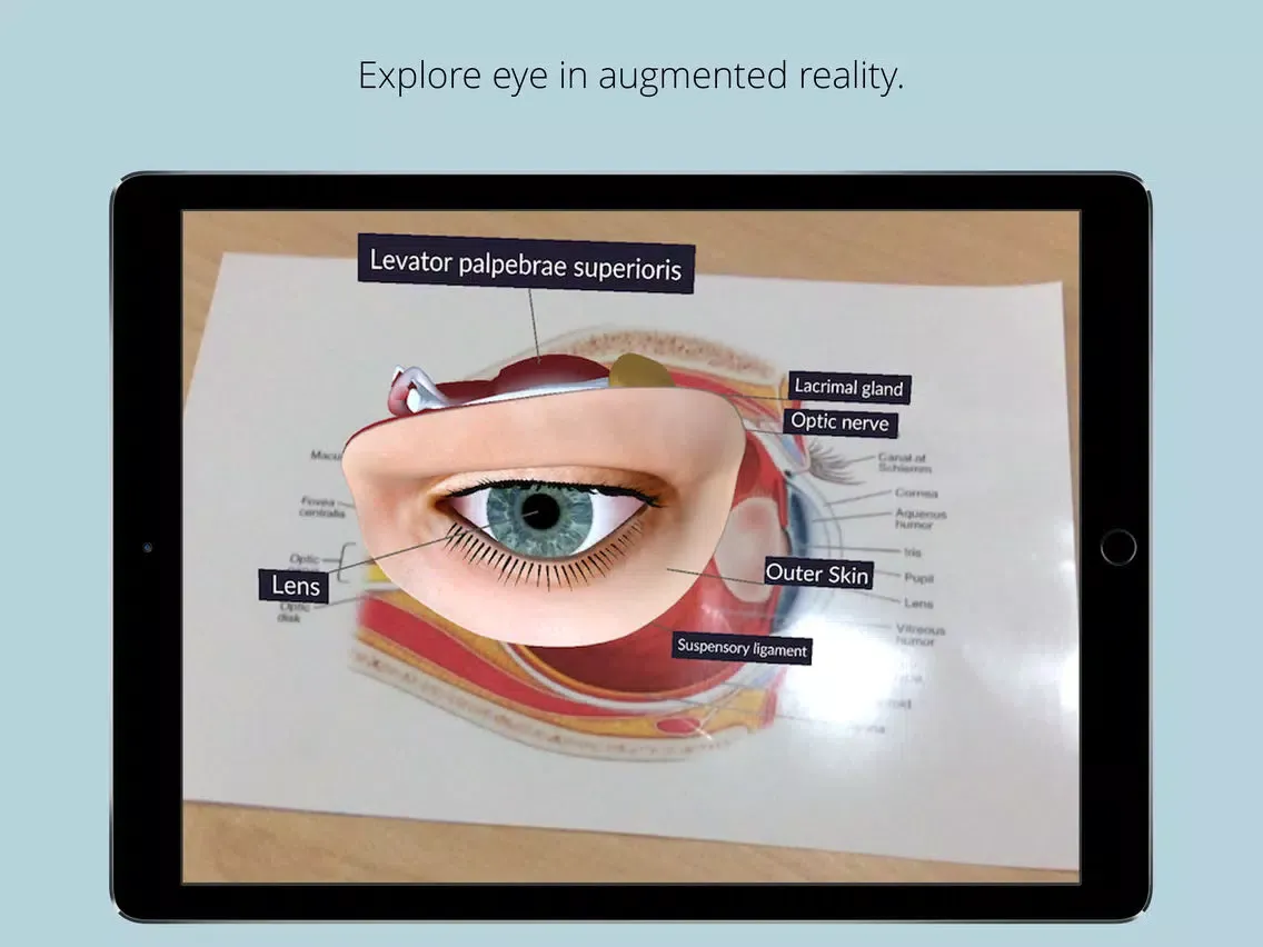 Скриншоты Human Eye - Augmented Reality iPad 