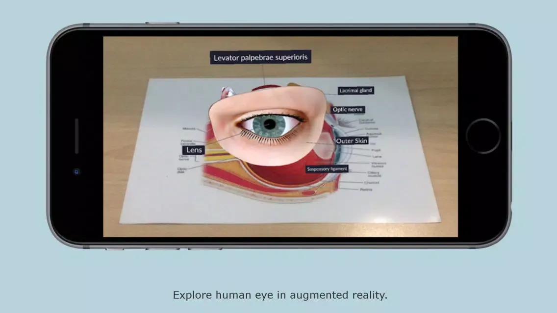 Скриншоты Human Eye - Augmented Reality