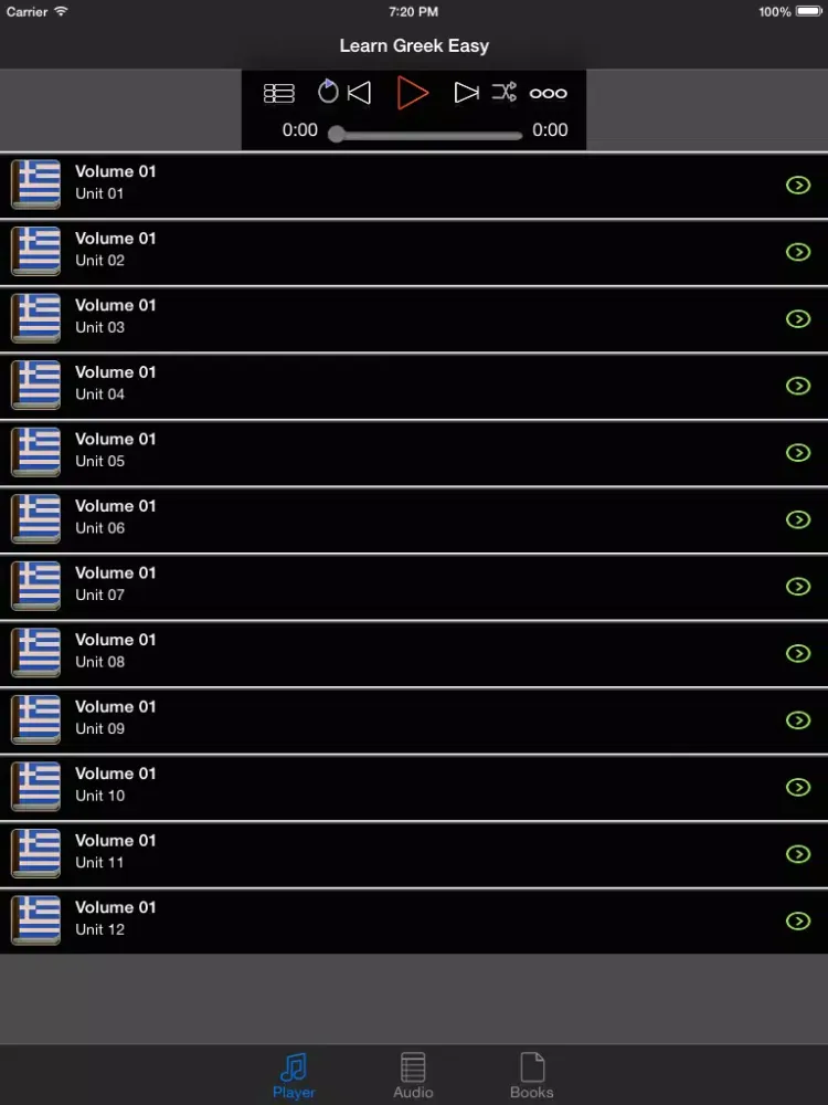 Learn Greek Easy iPad 應用截圖