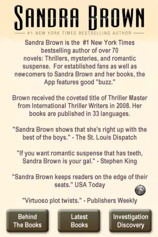 Sandra-Brown Ekran Görüntüleri