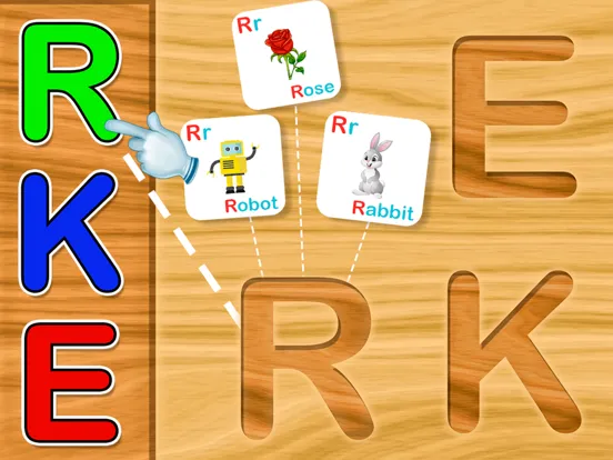 تصاویر Alphabets Blocks Game iPad 