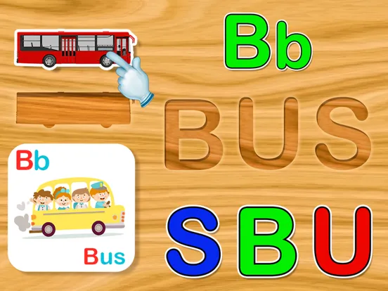 تصاویر Alphabets Blocks Game iPad 