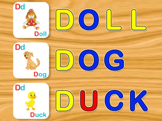 تصاویر Alphabets Blocks Game iPad 