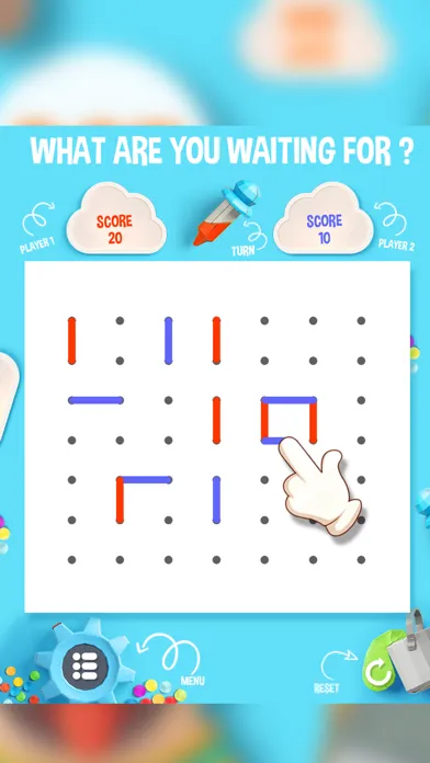 Captures d'écran de Dot And Box: Squares