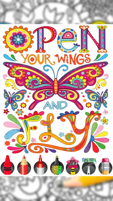 Quotes Coloring Pages Ekran Görüntüleri