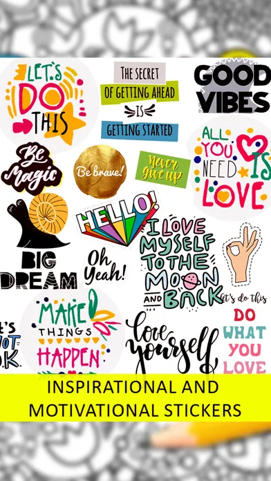 Quotes Coloring Pages Ekran Görüntüleri
