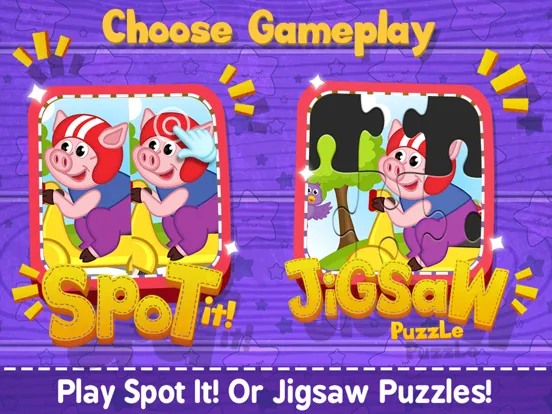 Jigsaw Puzzle & Find It! iPad Screenshots