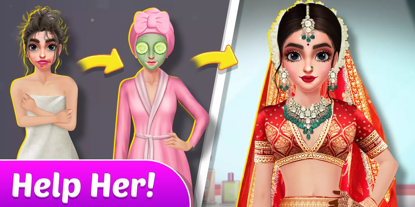 Tangkapan skrin Indian Fashion: Cook & Style