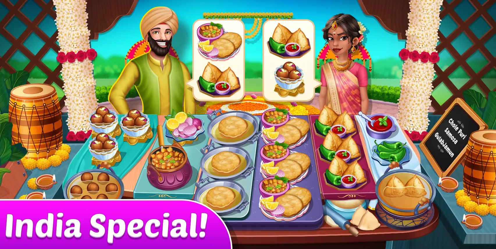 Tangkapan skrin Indian Fashion: Cook & Style